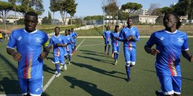 Liberi Nantes: la squadra di migranti gioca il suo primo campionato in classifica